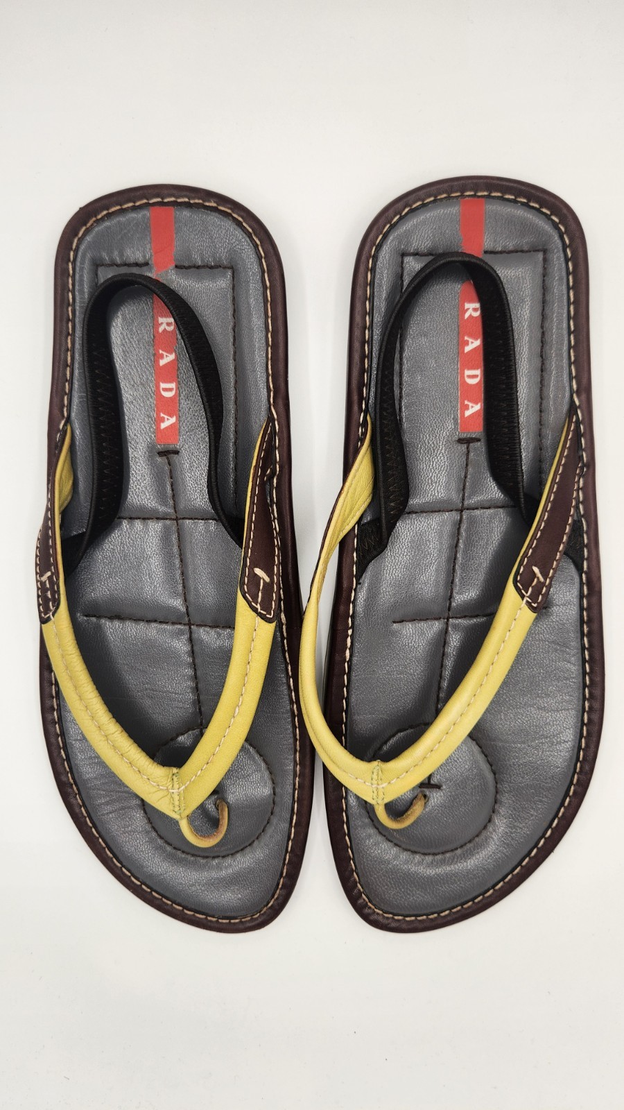 VTG Prada Sport Leather Sandals Women’s EU 39.5
