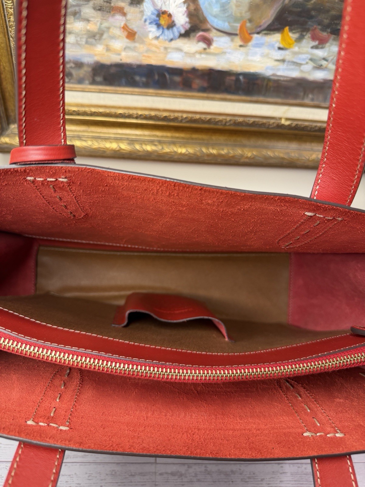 Dooney & Bourke Alto Tote – Red. Rare Find. New without tags. Pet/Smoke Free
