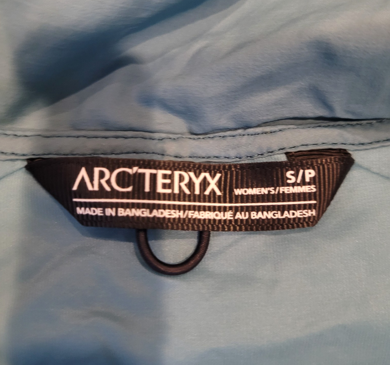 Arc’teryx Atom SL Hoody Jacket Womens S Blue Lightweight Outdoor Hiking Gorpcore