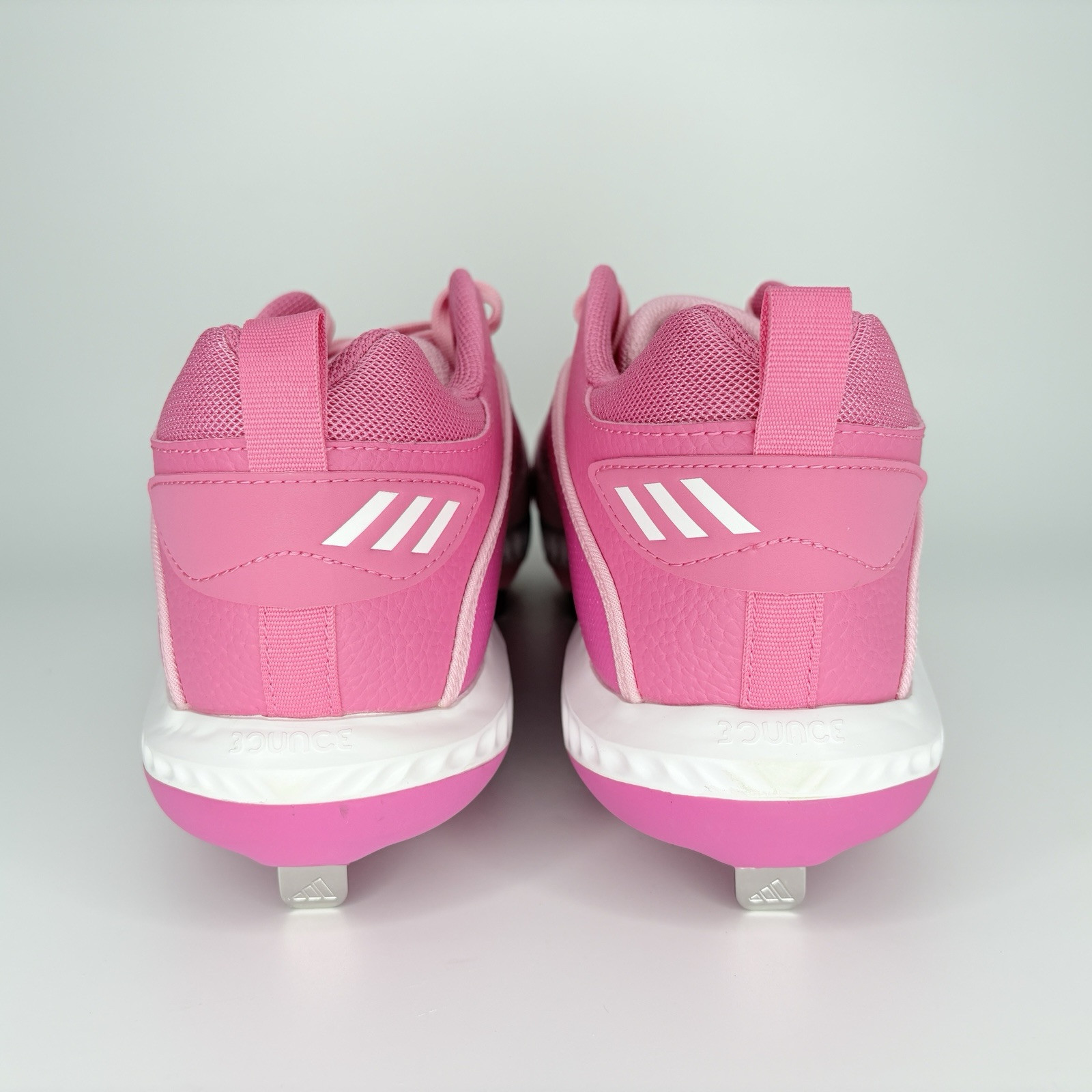 Adidas Icon Bounce 6 Pink Mothers Day Metal Baseball Cleats Men’s 13.5 GZ0443
