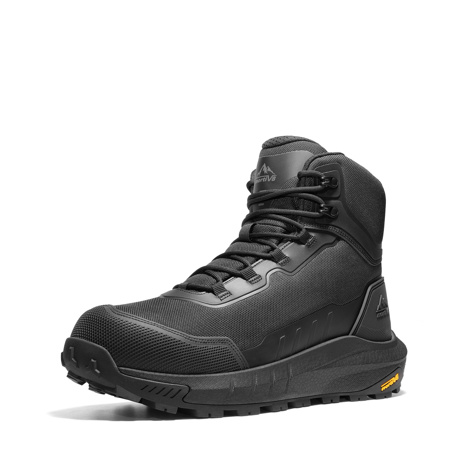 NORTIV 8 Men Lightweight Composite Toe Safety Work Boots Construction Boots