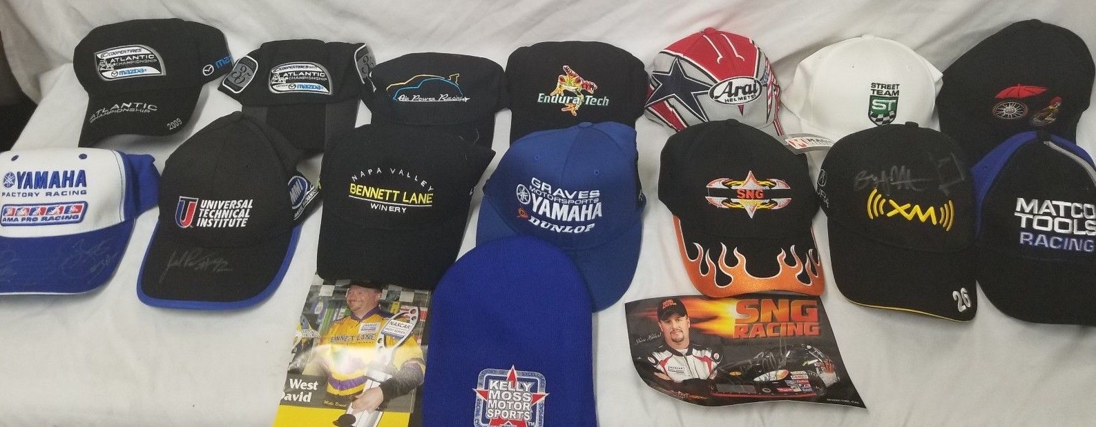 Racing Hats, Cooper, Yamaha, Xm, Matco, Variation listing to Choose From