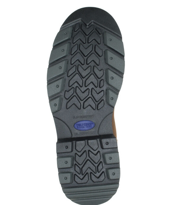 Wolverine Men DD 10” Work Wellington Boot Leather 7.5 M