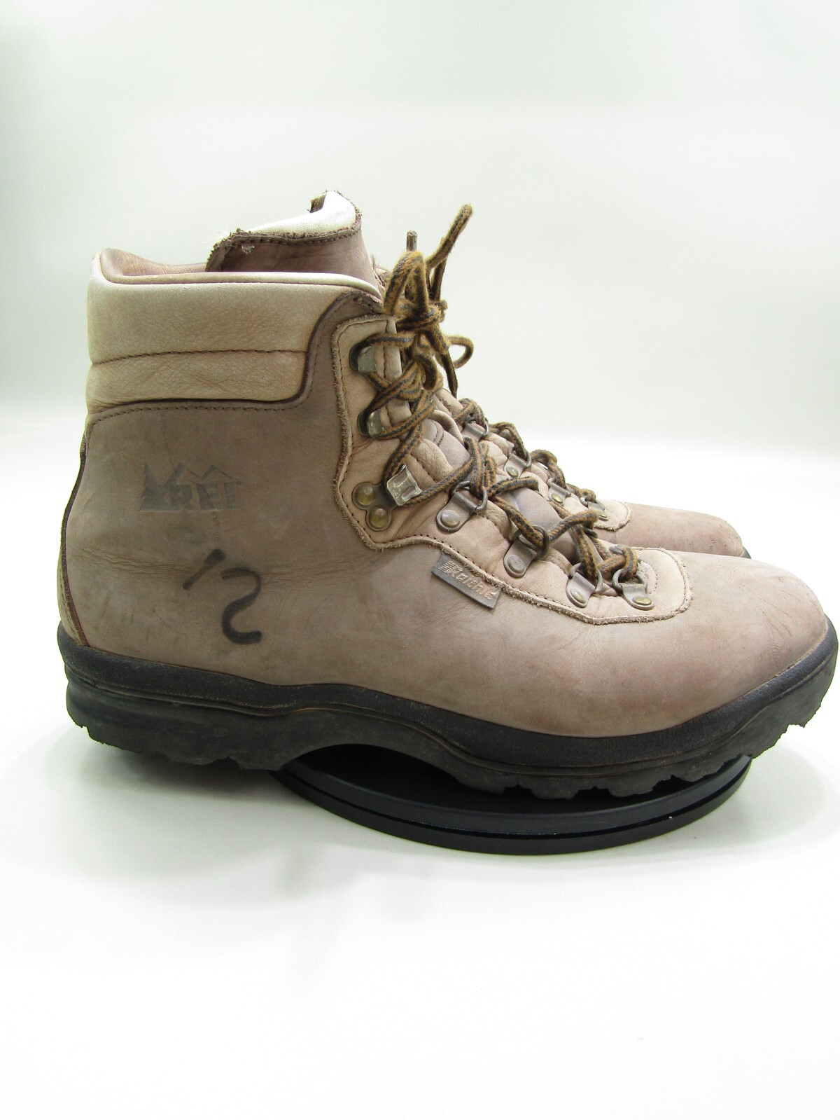 VTG REI Boots Mens 12 M Raichle of Switzerland Made in Hungary Hiking Outdoors