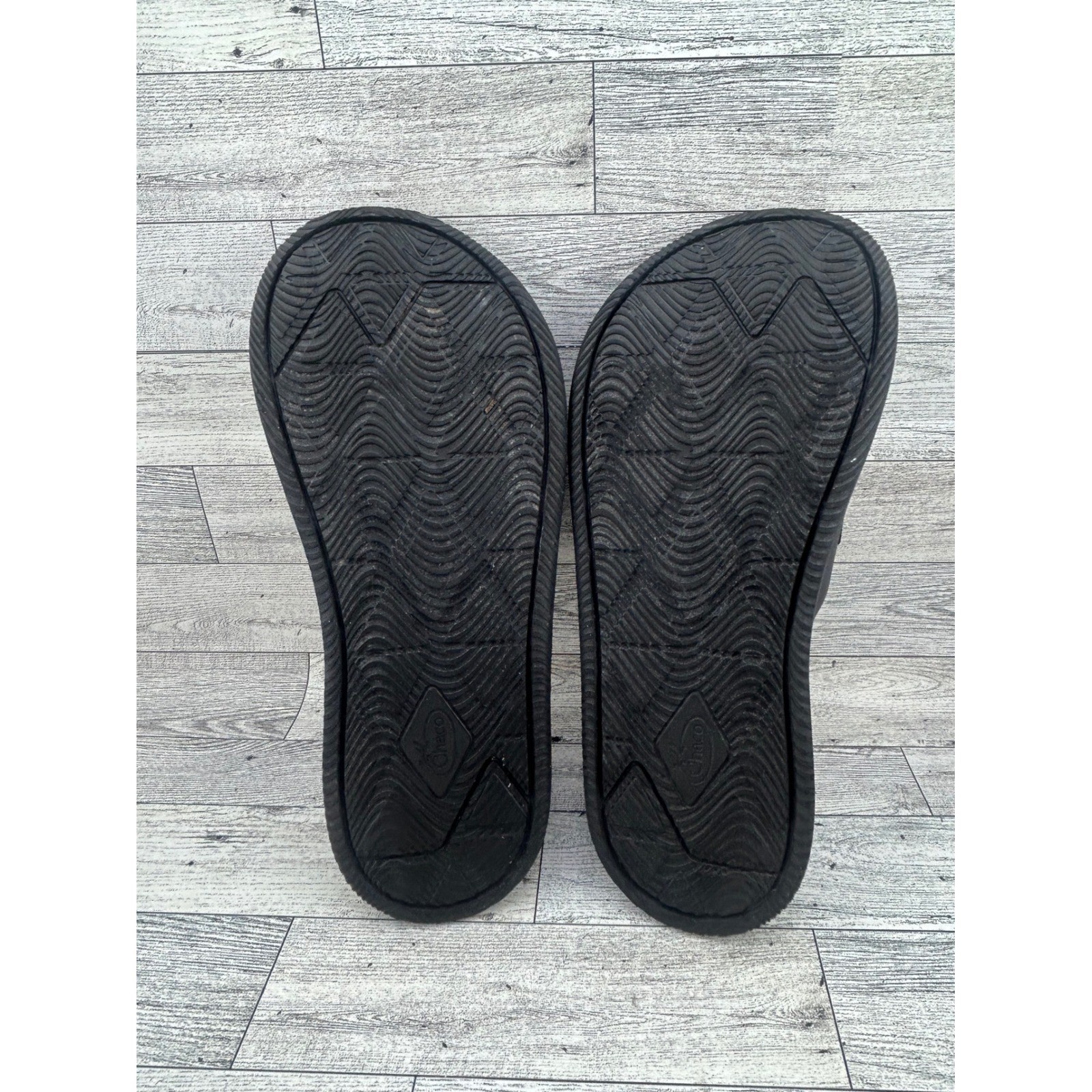 Chaco Chillos Slide Sandals Black Adjustable Z-Strap Sport Recovery Men Sz 10