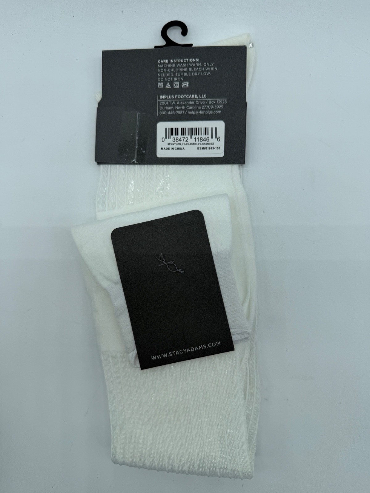 NEW ONE PAIRS STACY ADAMS OVER THE CALF SLICk SILKY RIBBED MEN’S DRESS SOCKS