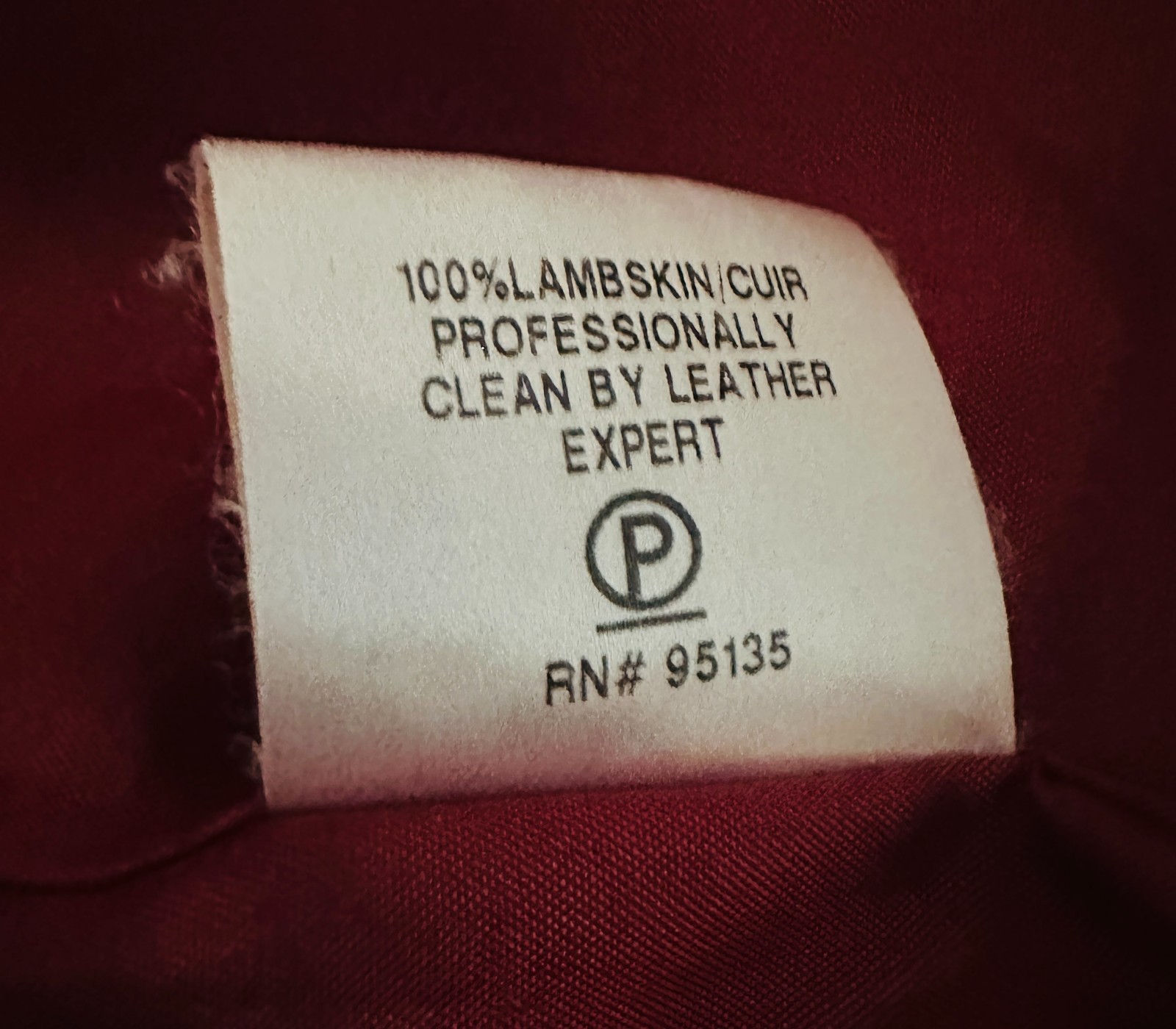 Lafayette 148 NY Burgundy Stylish Lambskin Collared Leather Jacket Zip 8
