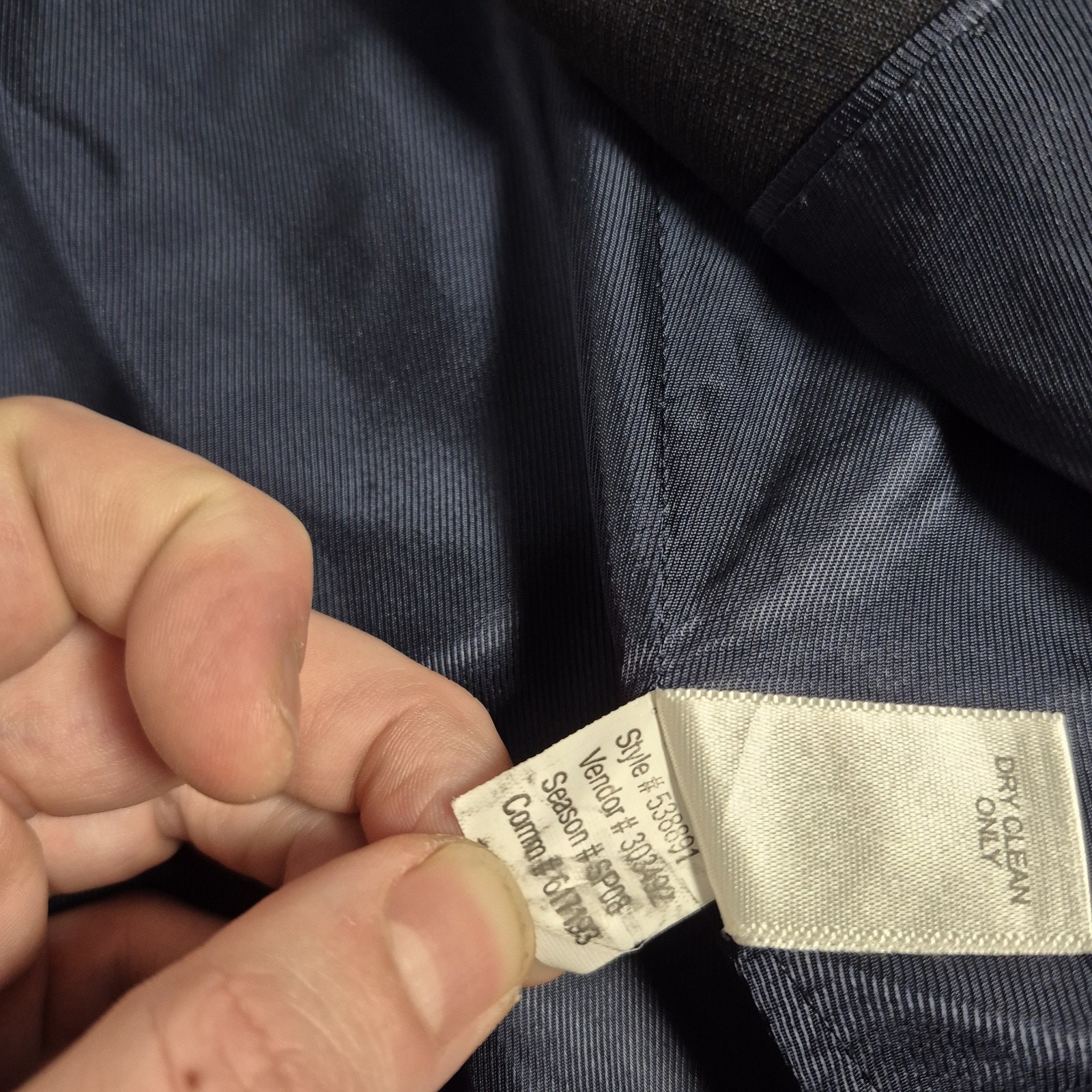 Banana Republic Blazer Mens 42R Gray Wool Blend Sports Coat Suit Jacket