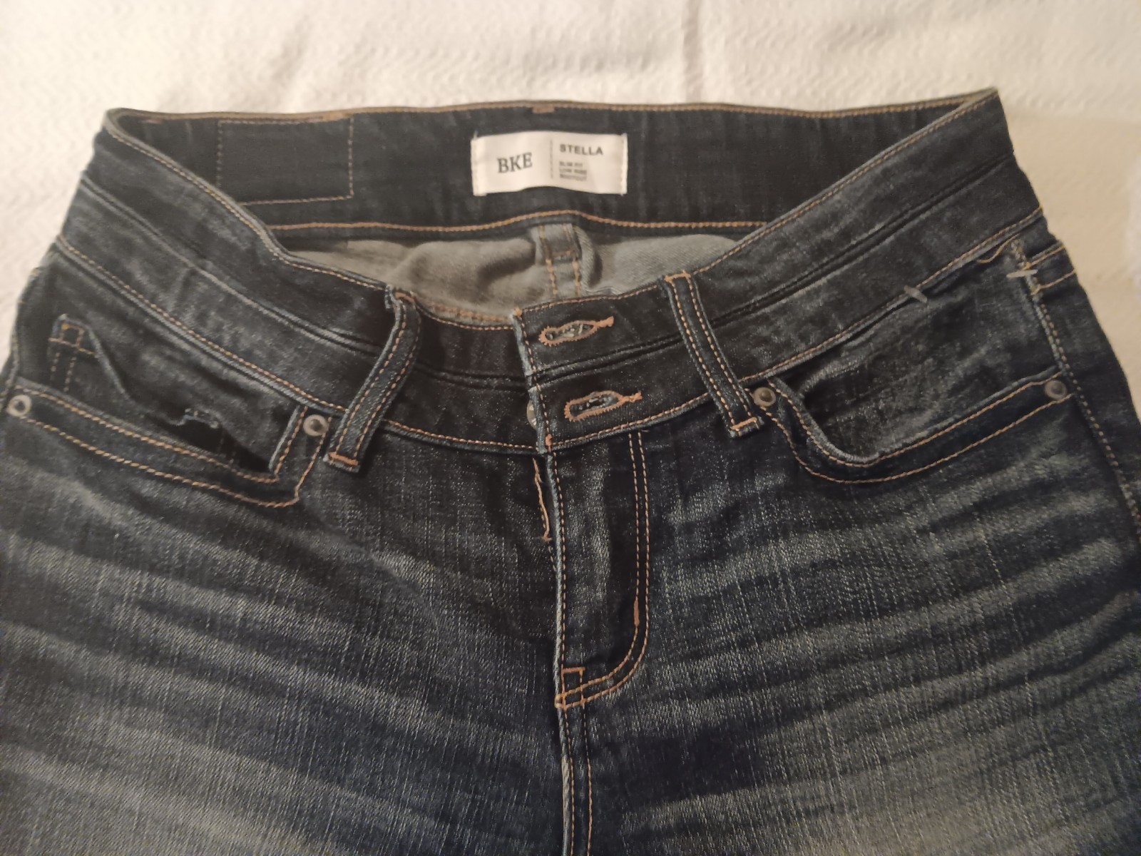 BKE Stella Slim Fit Low Rise Bootcut