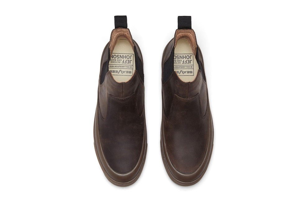 SeaVees Mens Size 12 Beyond & Back Boot Dark Brown Tan Bark New NIB MSRP $185