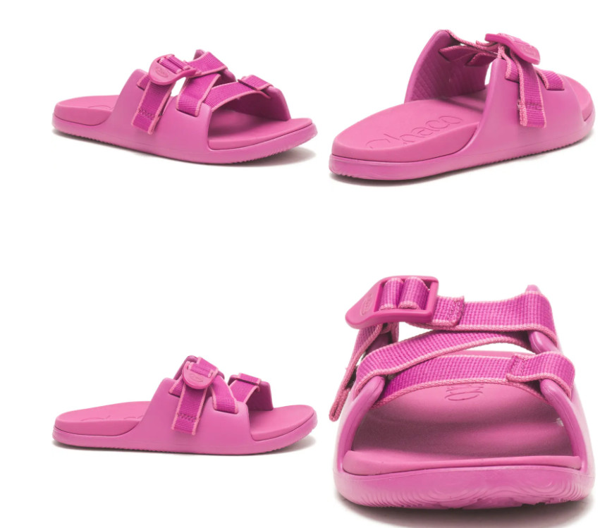 Chaco Chillos Slide Outskirt Fuschia Comfort Sandal Women’s US sizes 5-12 NEW!!!