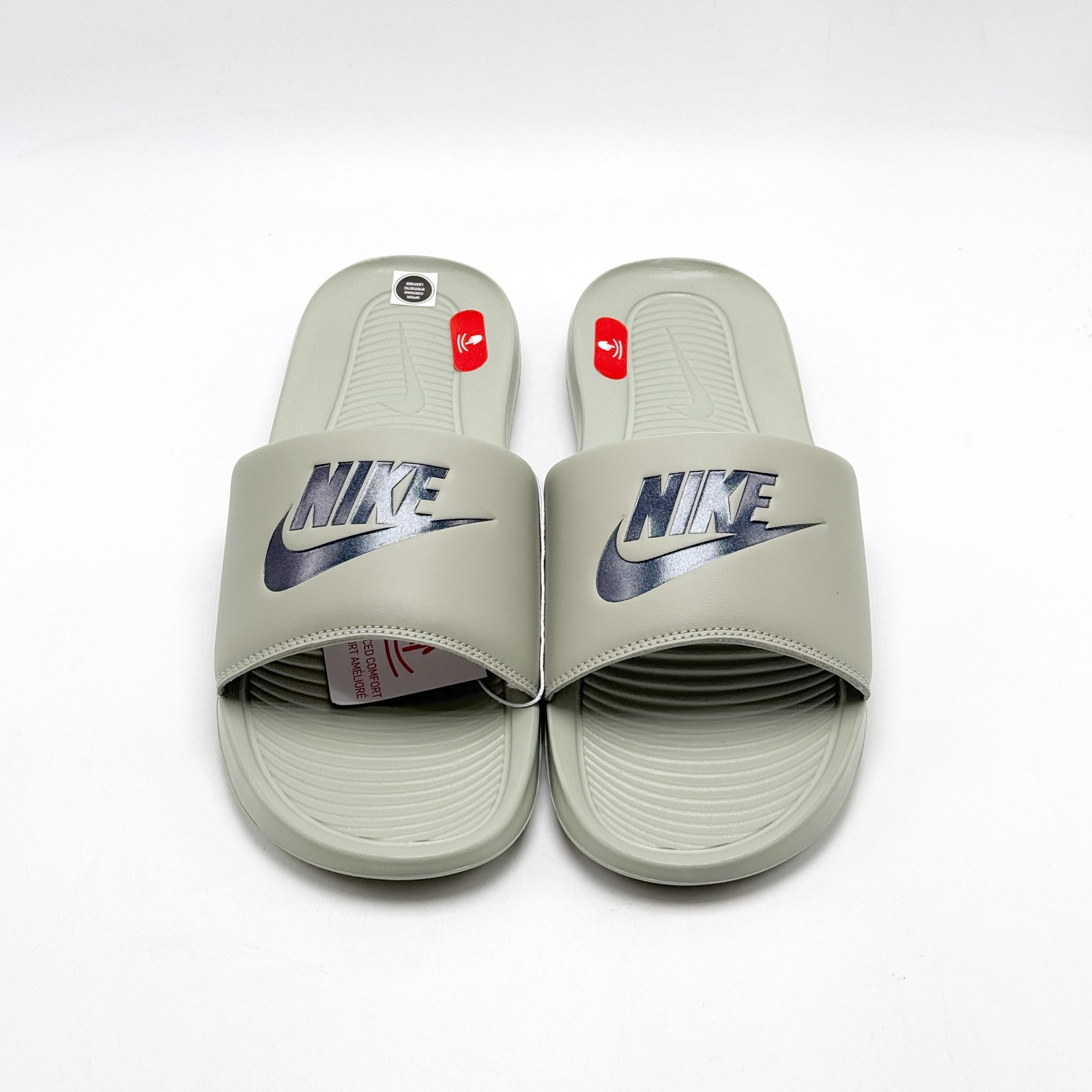 *NEW* Men NIKE VICTORI ONE SLIDES SPRUCE FOG GREEN (CN9675 305) 👍