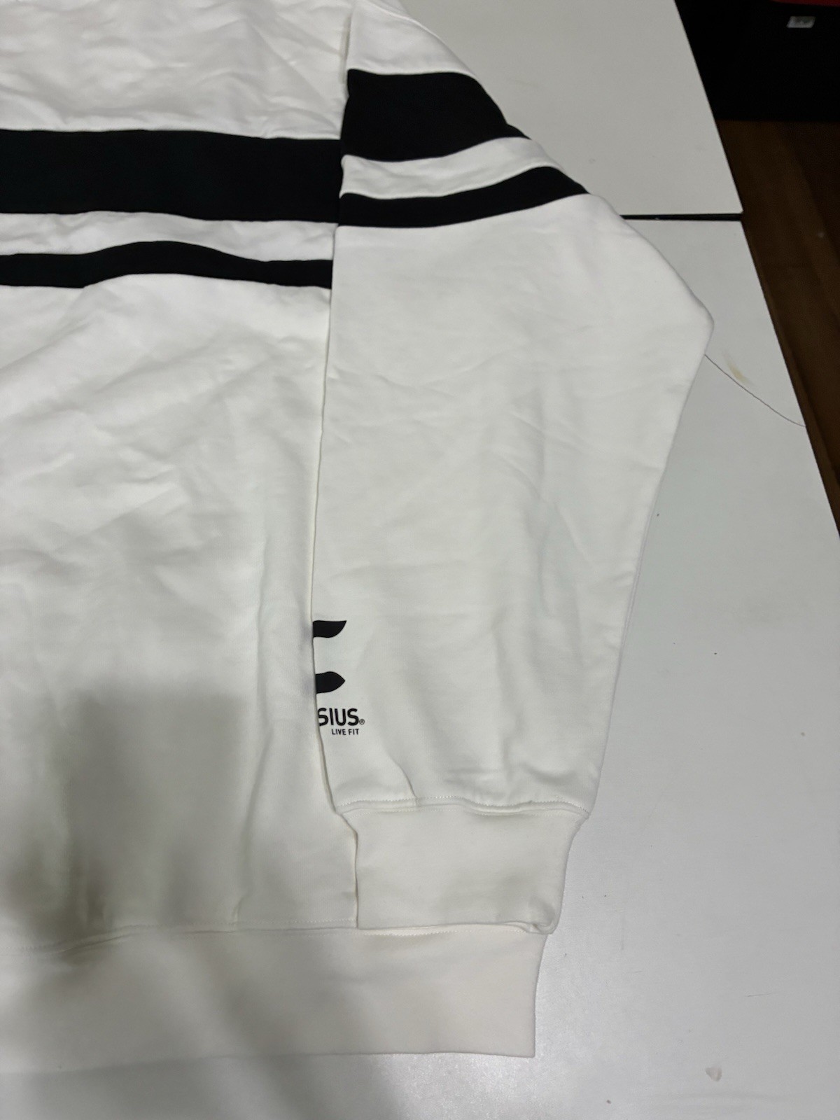 Celsius Energy Sweatshirt Large White Essential Energy Promo Athletic Streetwear