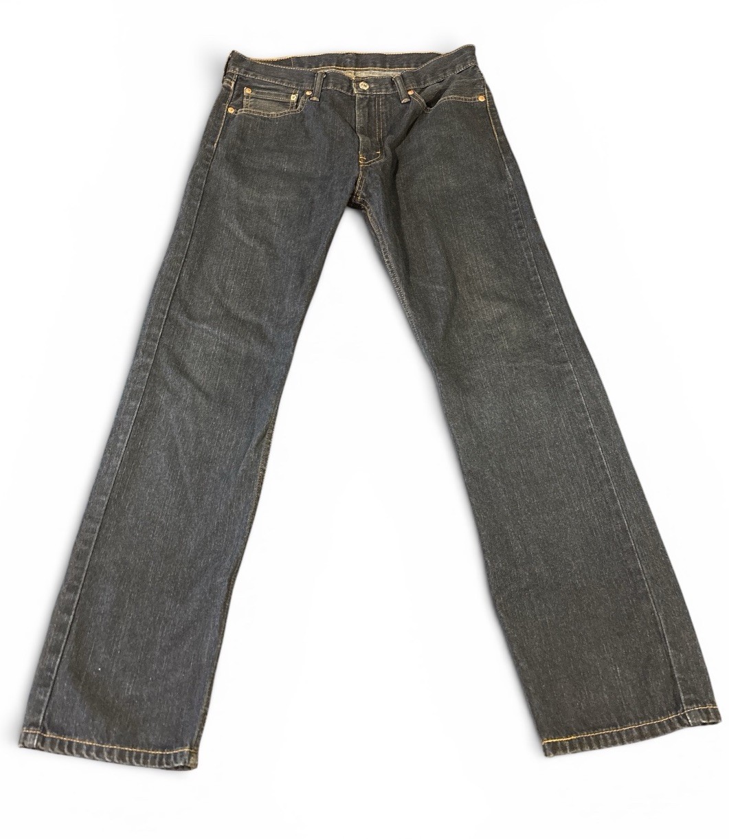 Levi’s 513 Men’s 32×30 Blue Slim Straight Jeans Dark Wash Denim Pants
