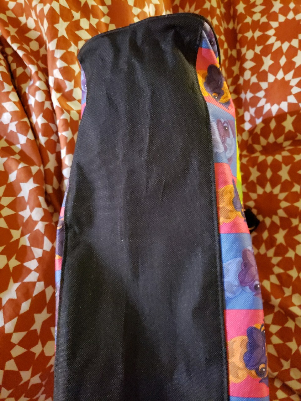 Warhol Style Pop Art Pug Dog Graphic Tote Bag 19 x 1 1 x 5 Double Handle