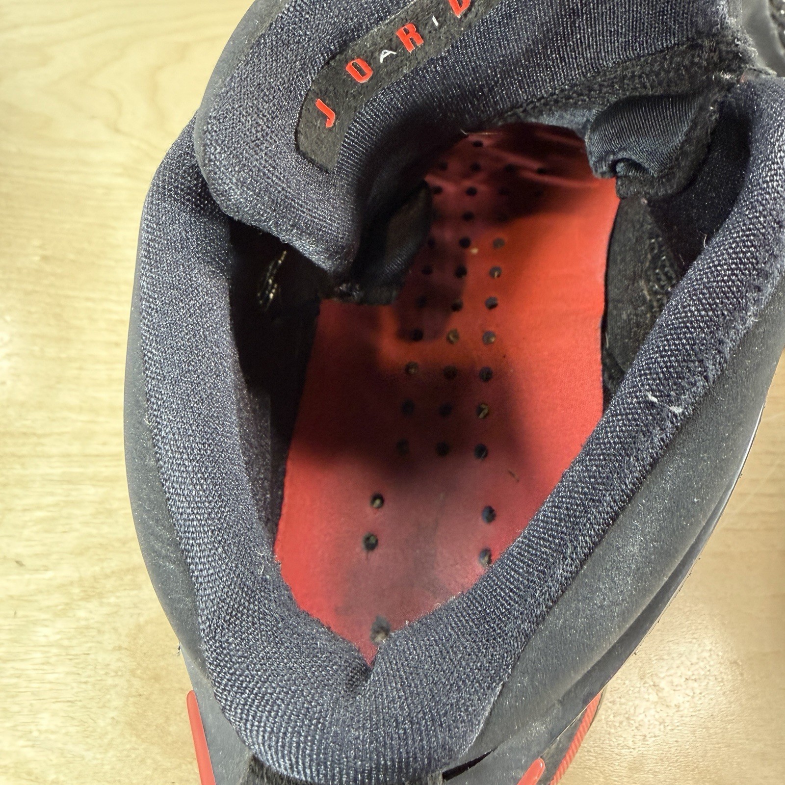 Jordan Air Jordan 36 Shoes Men Size 8.5 Black Infrared Basketball CZ2650-001