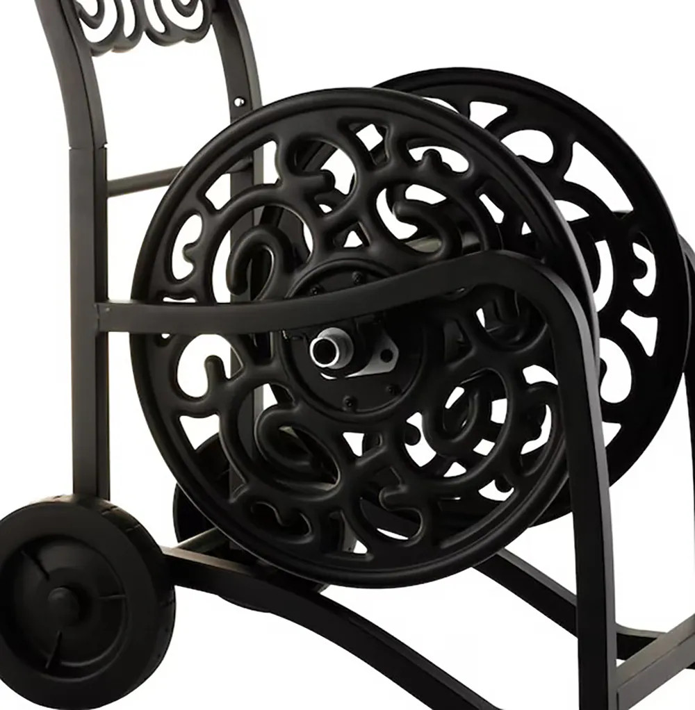 Style Selections Steel 200-ft Cart Hose Reel|22479