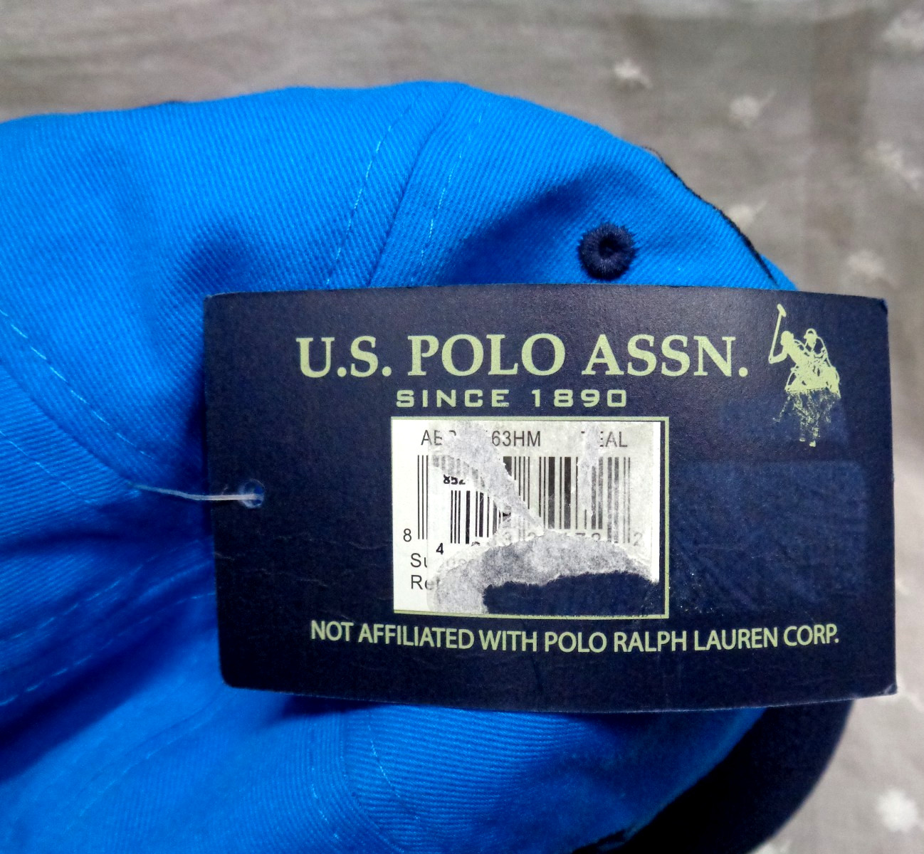 Youth U.S. POLO ASSN. Ball Cap Hat ~ BLUE / USPA 3 ~ Style CH240078 ~ NWT