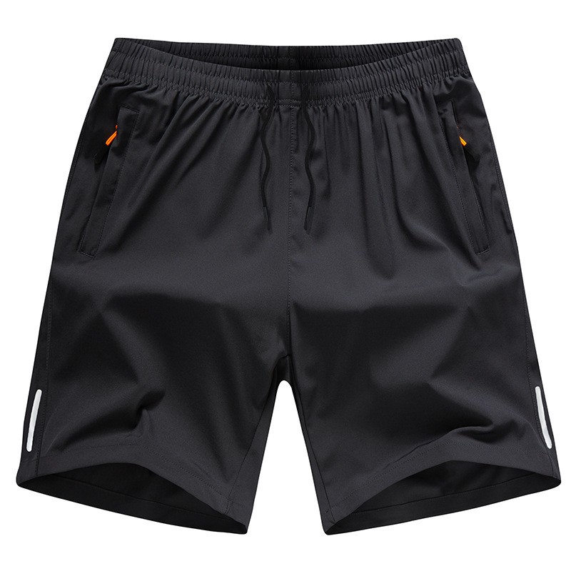 3 Pack Men’s Lightweight Quick Dry Athletic Shorts Drawstring Zipper Pockets