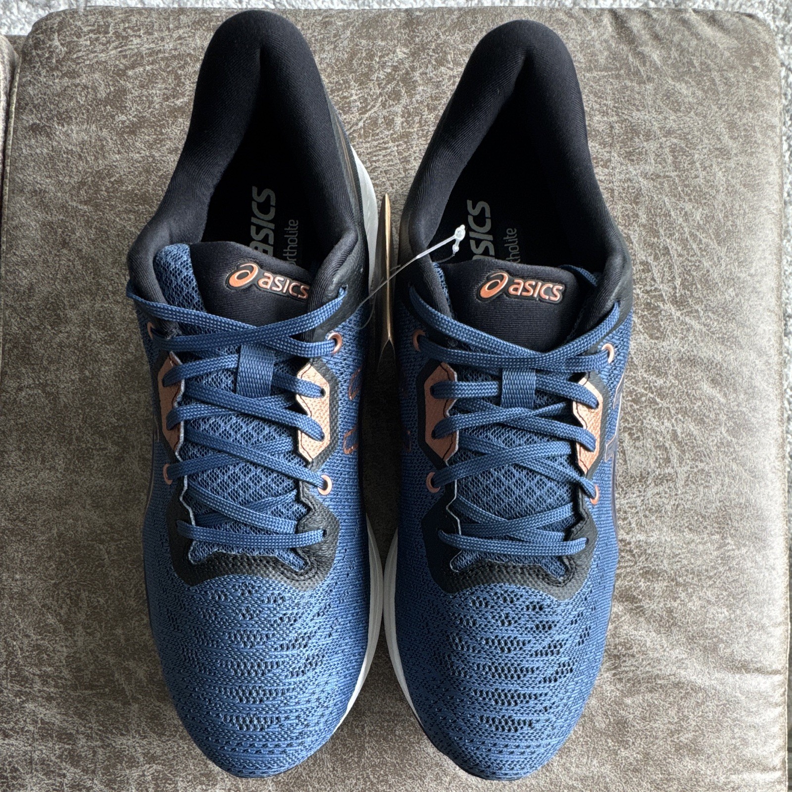 ASICS Ezeride Men’s Low Top Running Sneaker Blue/Black/White 1011B788-400