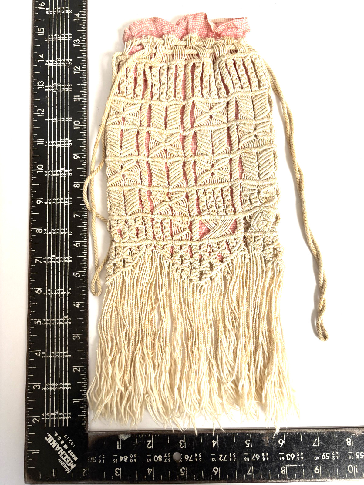 3 Styles of Handmade Victorian Crocheted/Tatted/Knotted Drawstring Reticule Bags