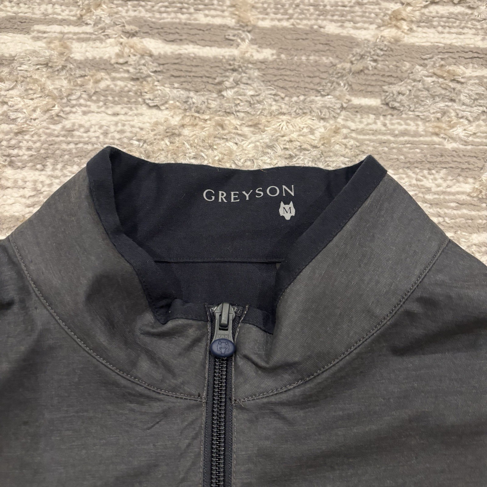 Greyson Comanche Half Zip Hybrid Men’s Medium Golf Stretch Wind Water Resistant