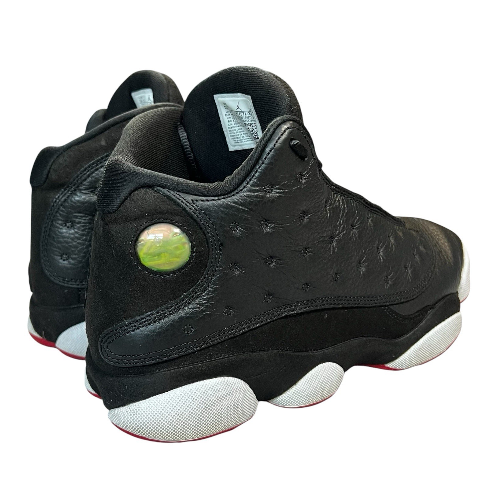 Air Jordan 13 Retro Black/ True Red-White Sneakers Shoes Men’s 10.5 Original Box