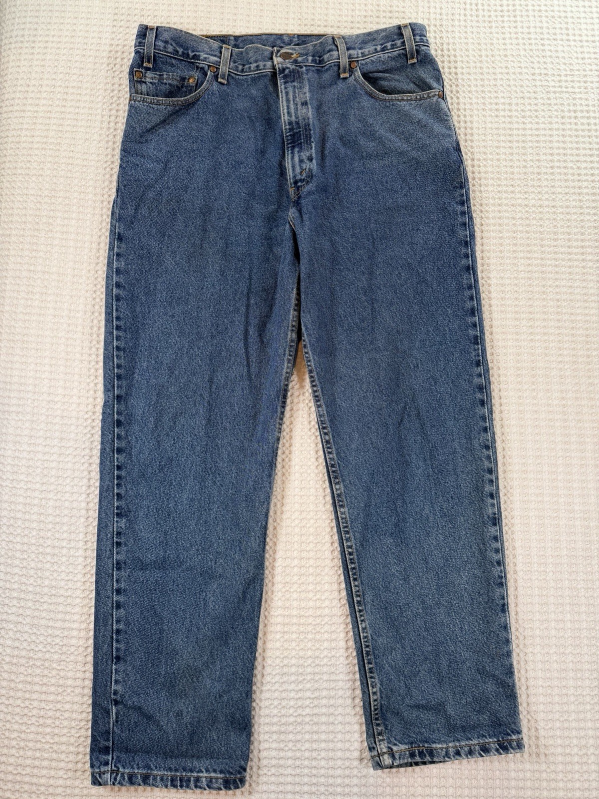 Vintage Levi’s 540 Relaxed Fit Jeans W38 L29 Made In USA Brown Tab 100% Cotton