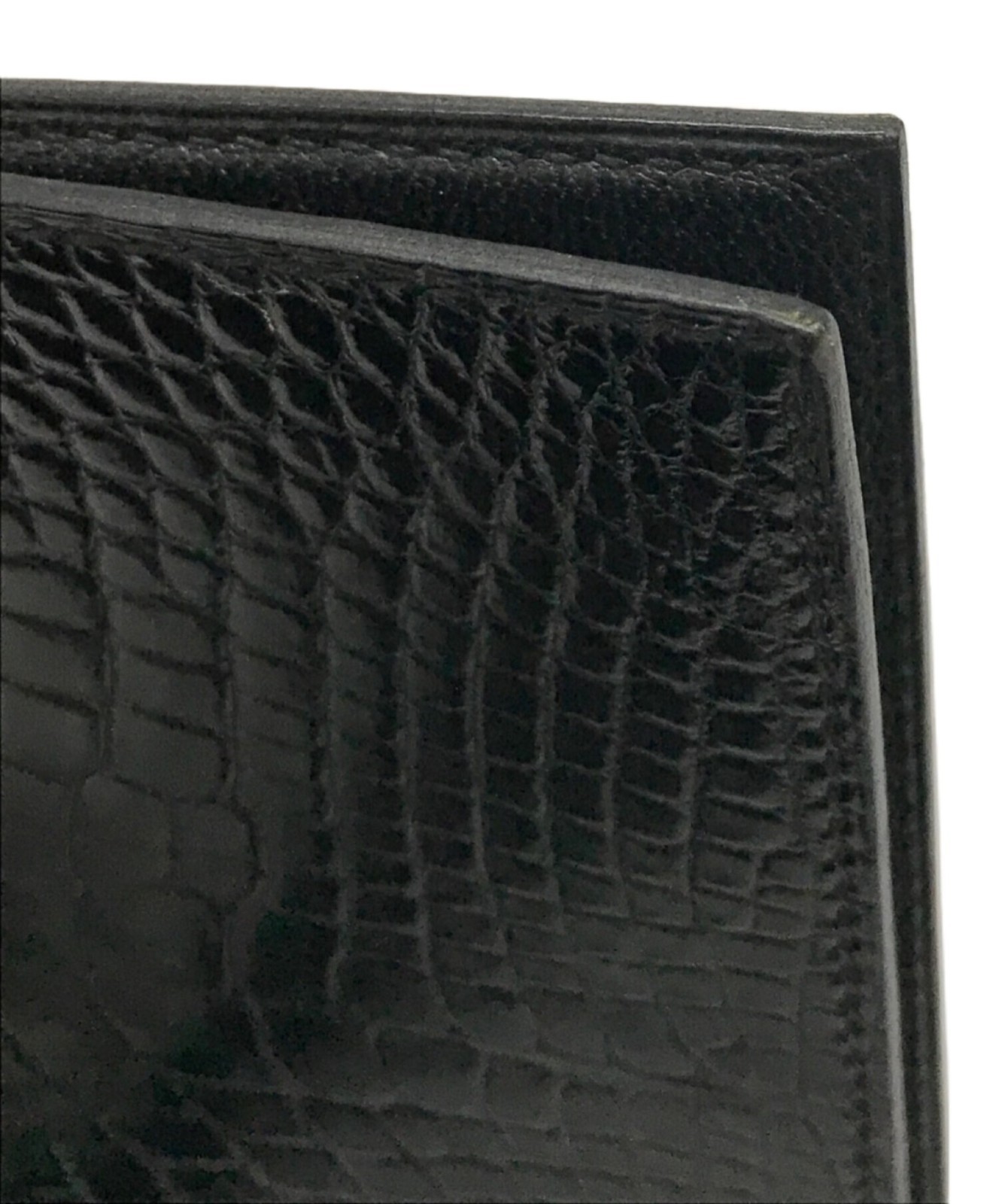 HERMES Agenda PM Notebook Cover Black Leather K Stamp 2007 Used