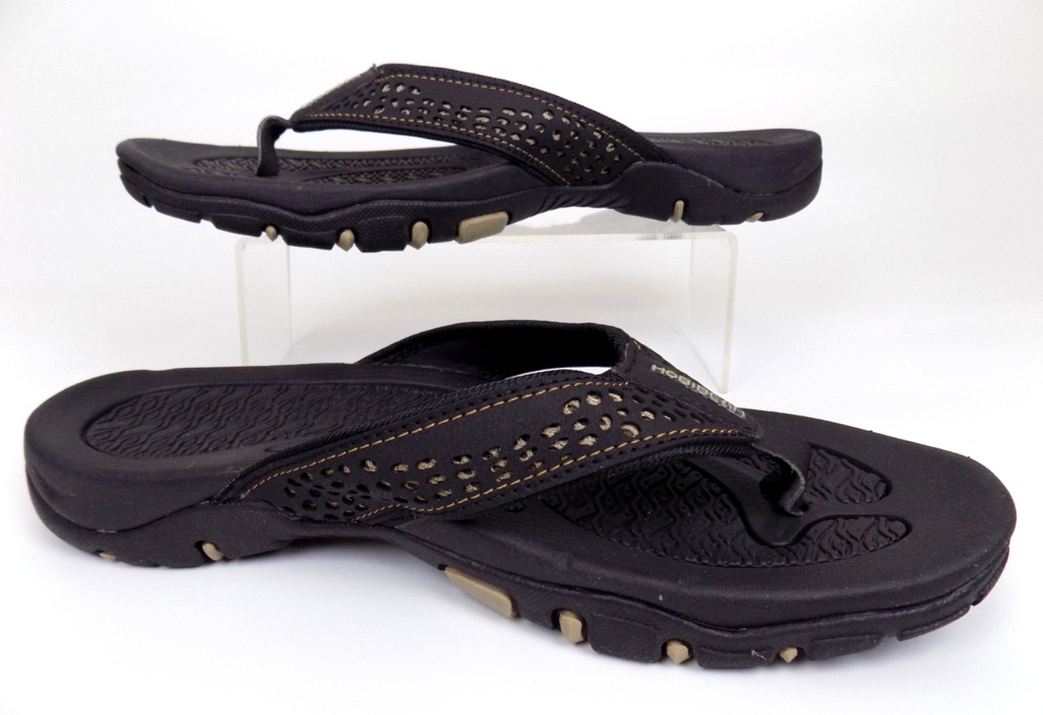 Hobibear HR5061 Ramble Lite Thong Casual Flip-Flop Men’s Sandals Size 11 M Black