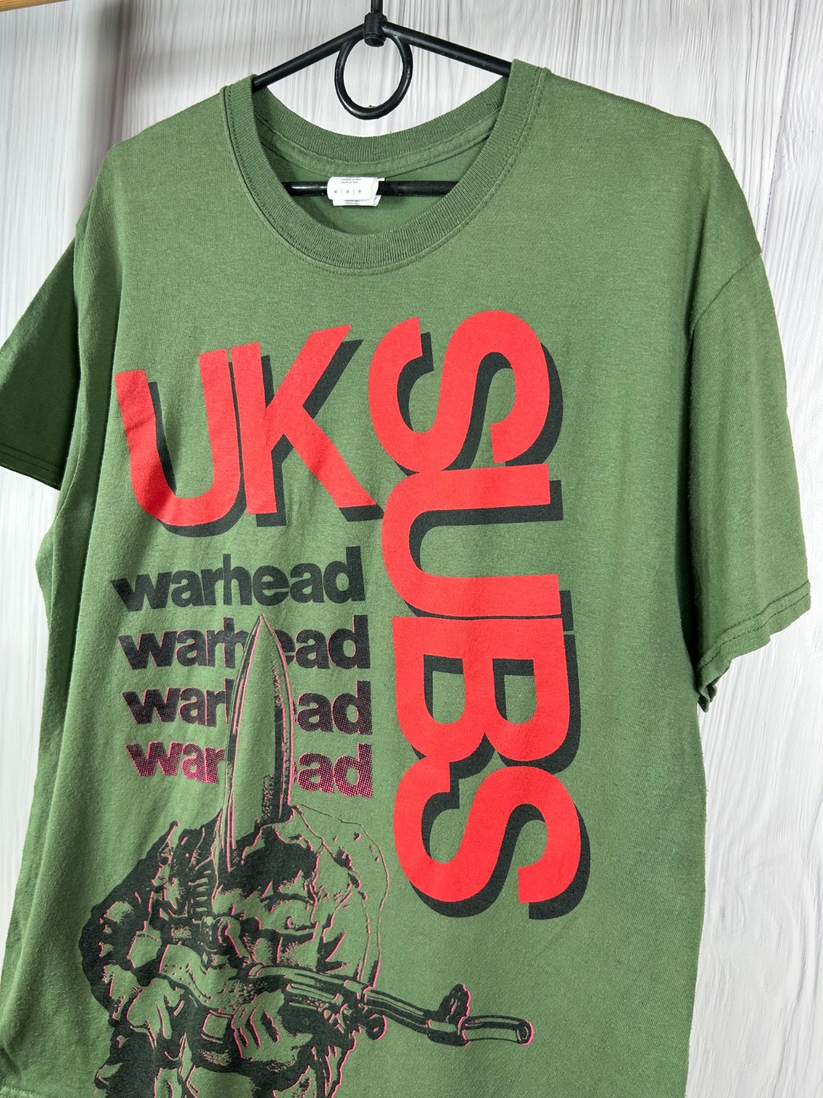 Vintage U.K. Subs Warhead Band T-Shirt Size M