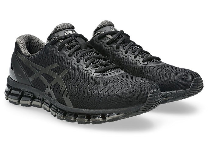 ASICS GEL-QUANTUM 360 I 1203A730 001 Black Black Sports Style Shoes