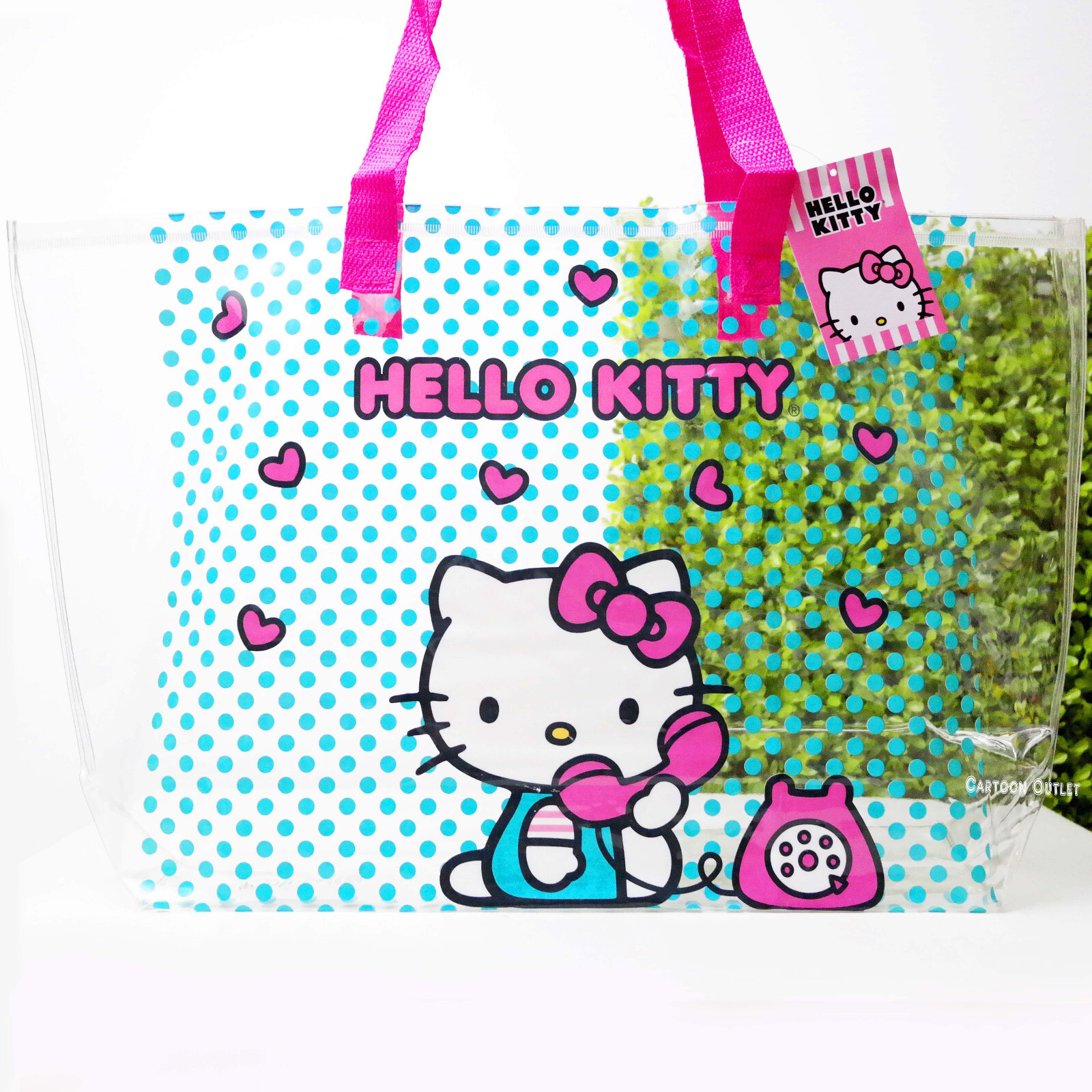 Sanrio Hello Kitty Tote Clear Tote Bag New