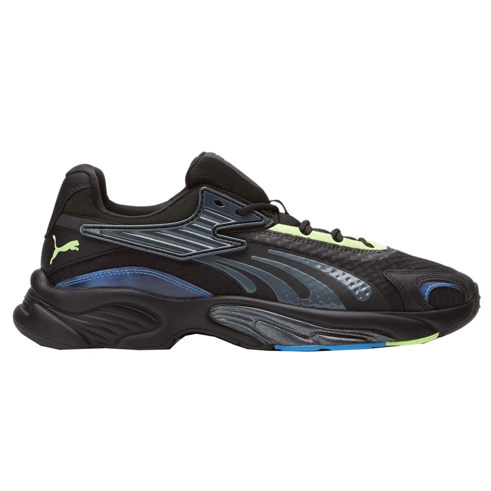 PUMA RsC Ls Lace Up Mens Black Sneakers Casual Shoes 385661-01