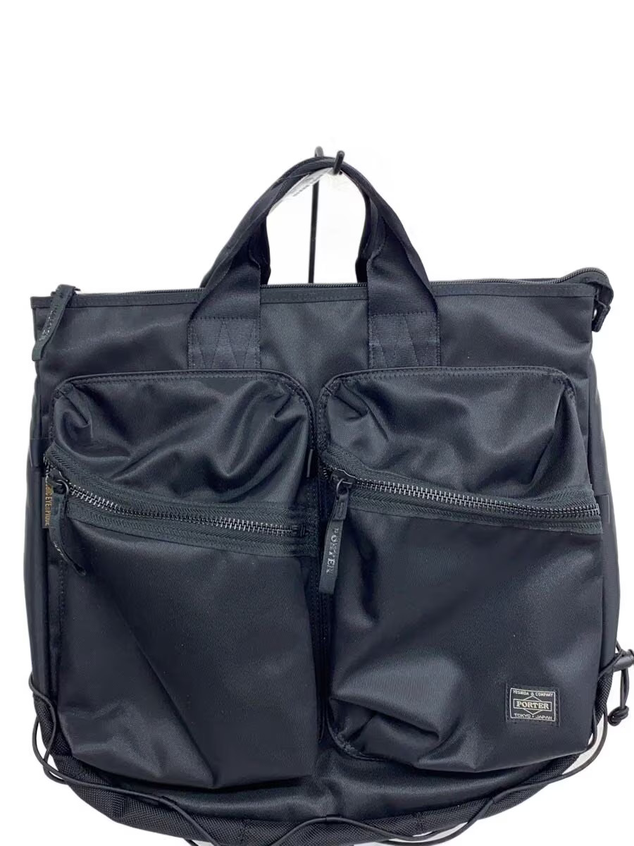 PORTER THINGS 2WAY HELMET BAG Shoulder Bag Nylon BLK Solid