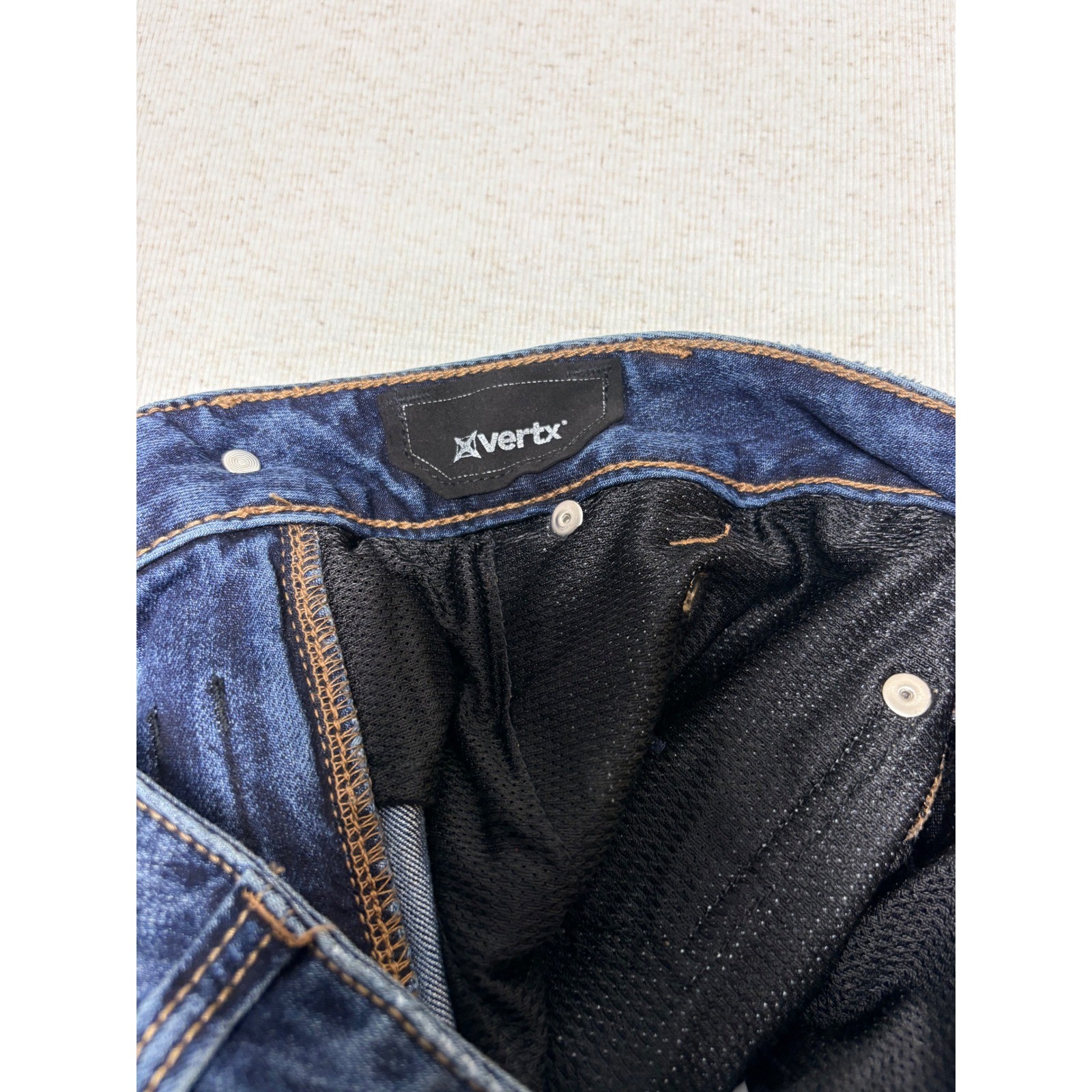Vertx Defiance Tactical Jeans Mens 34×32 Dark Stonewash Coolmax VTX1230 NEW