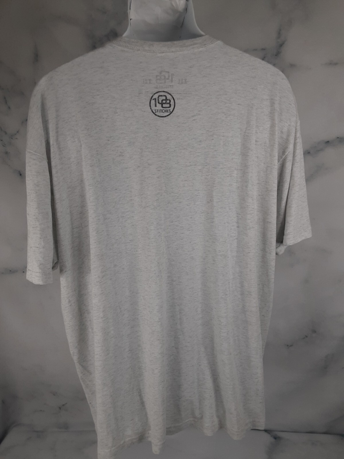 108 Stitches size 2XL Jumbo Comics Shrimpverse heather gray soft t shirt