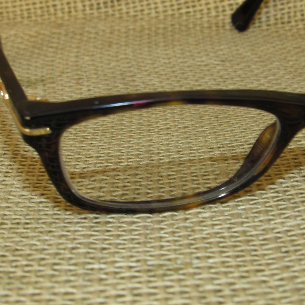 COACH HC 6054 Elise 5001 Eyeglass Frames Dark Tortoise Full Rim ~ Original Case