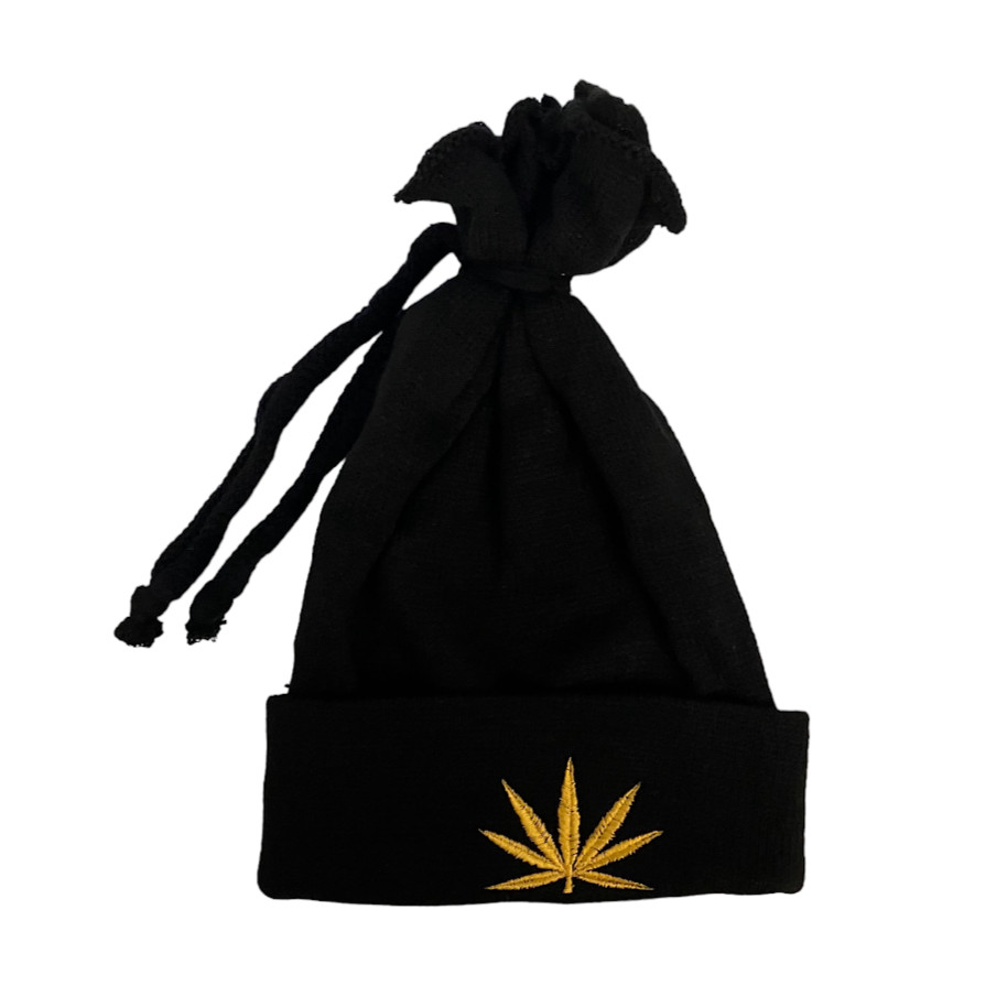 90s Tie Top Beanie Marijuana Chronic High Life Hat Cap Hip Hop Reggae Men Woman