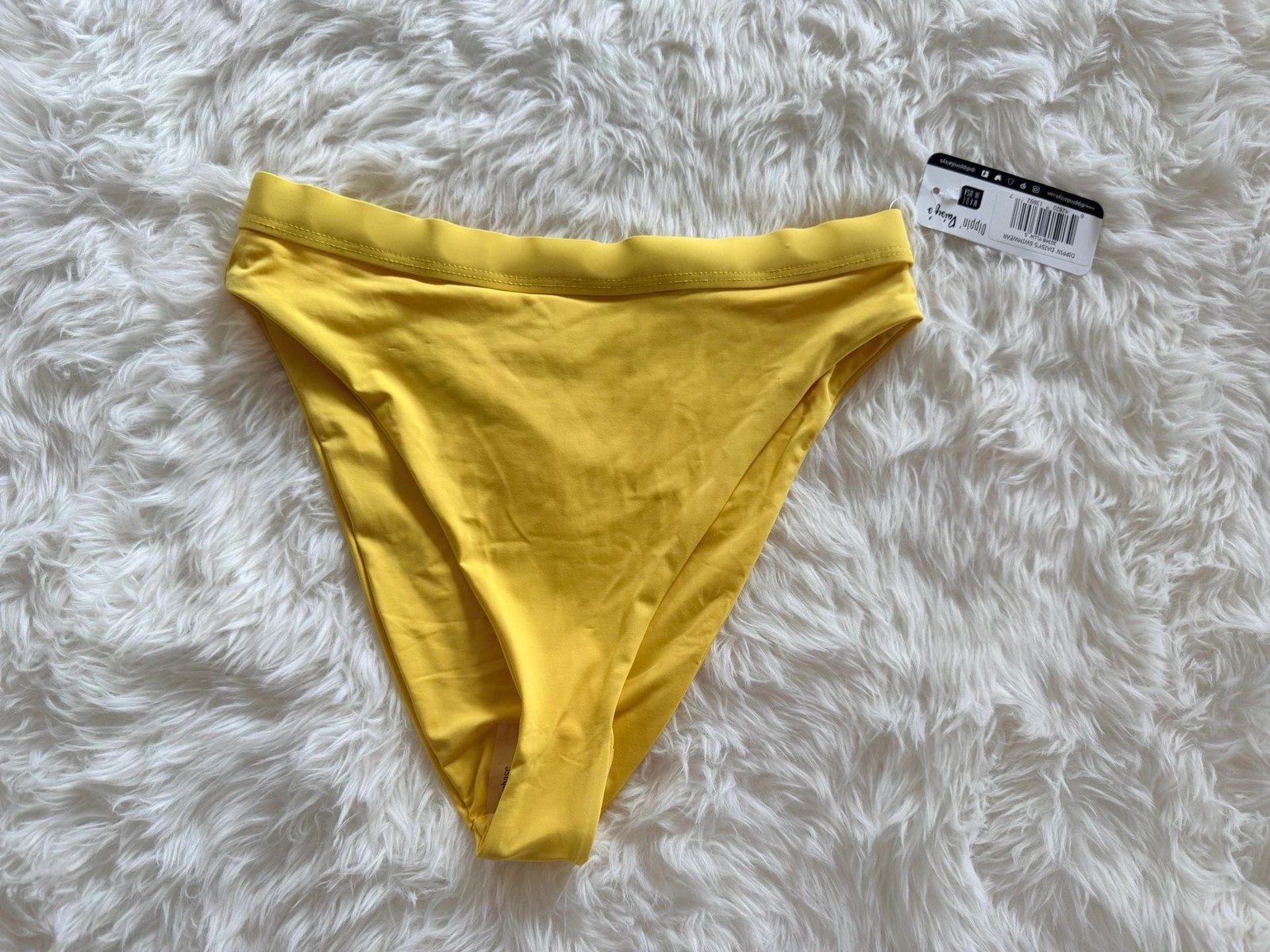 Dippin’ Daisy’s High Cut Yellow Bikini Bottom