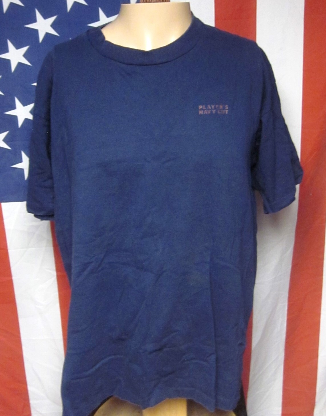 PLAYER’S NAVY CUT Tobacco XL defunct cigarettes UK sailor tee T shirt Imperial