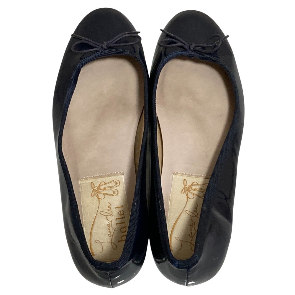 Launa lea ballet ballet flat pumps, 9.3 inches, navy Women USED