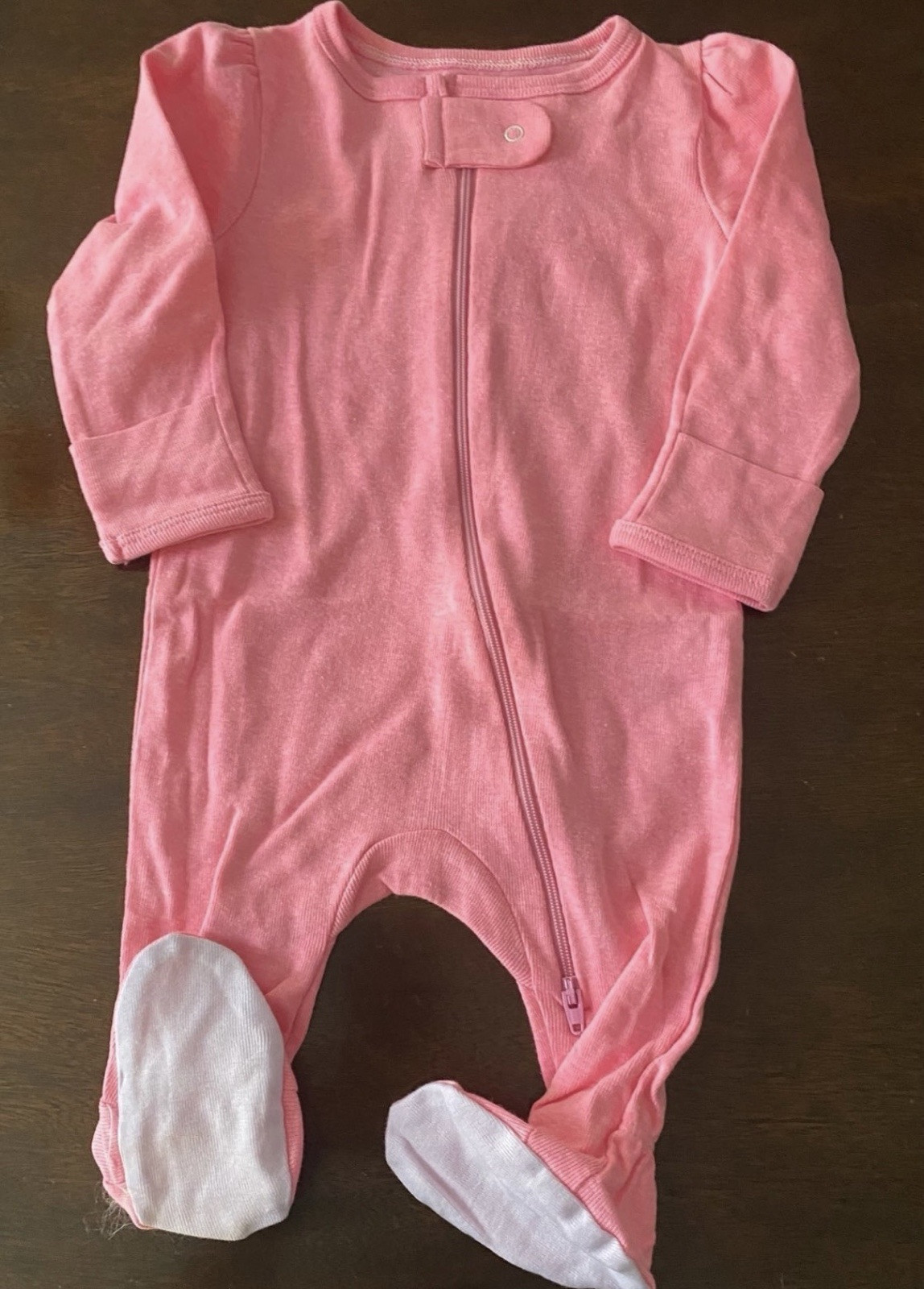 Cloud Island Sleeper Pink (Pack of 3) Size 6-9M NWT