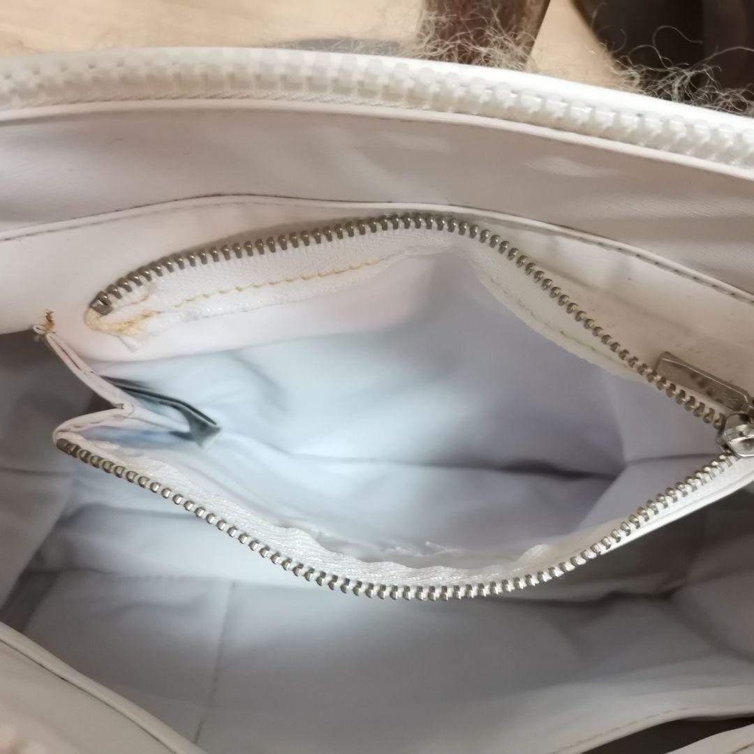 Courreges One Shoulder Bag Green Pink 10.6 inch