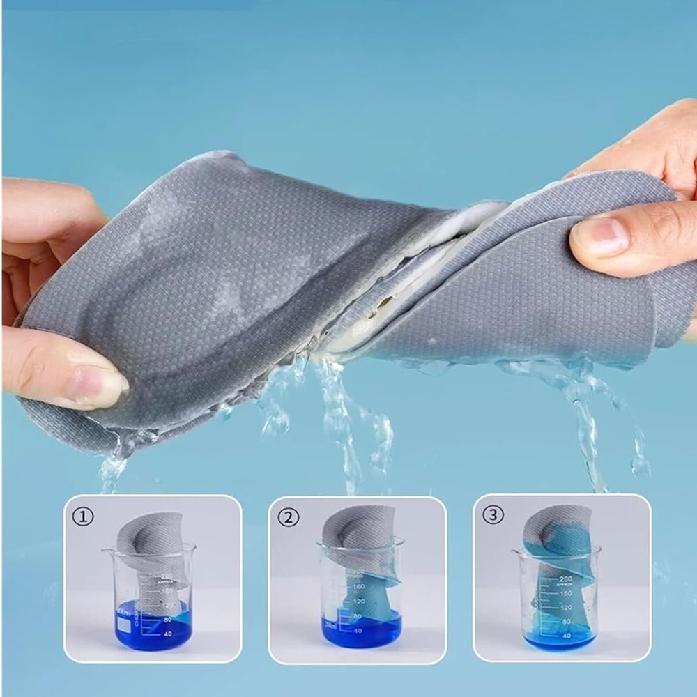 4D Massage Sports Insoles – Ultra Soft, Shock Absorption & Breathable Comfort
