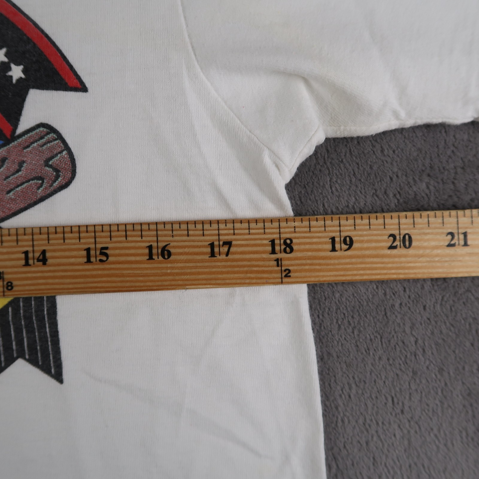 VTG 80s 1989 MLB World Series Battle of the Bay Quake Series White T-Shirt M