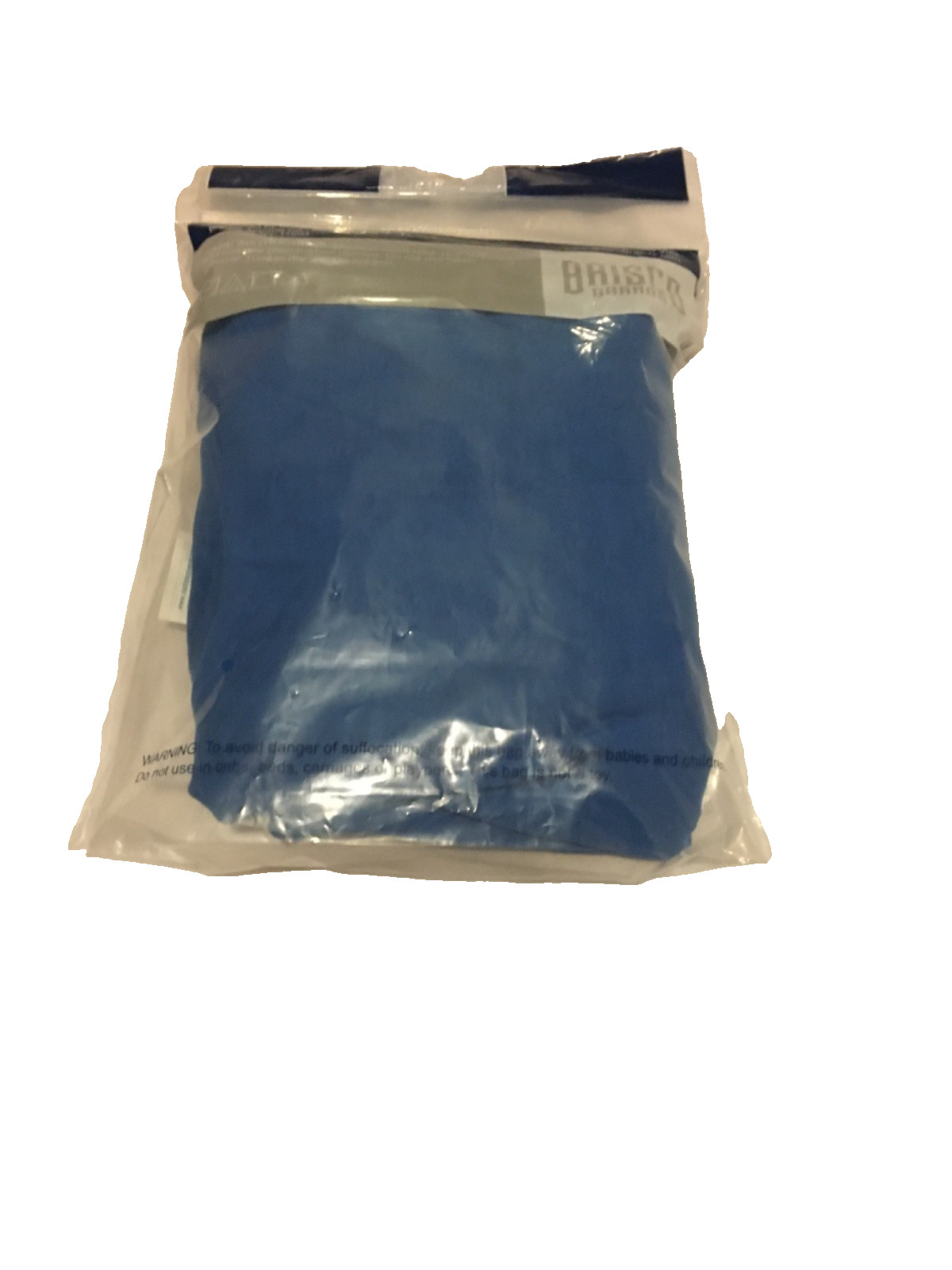 Brisco Brands Comfortable Short Sleeve Blue T-Shirt Adult 3X-Large NIB