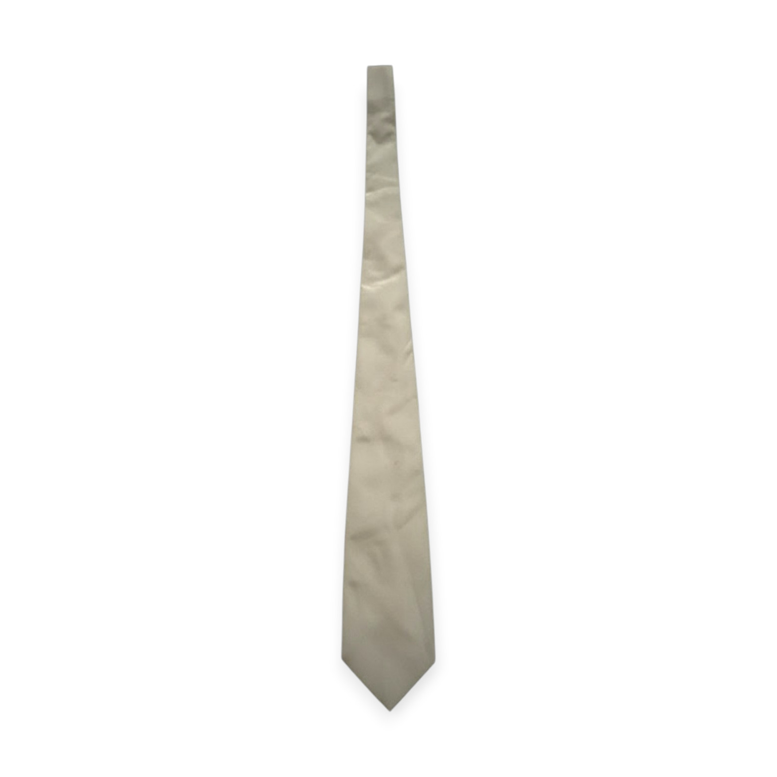 Vintage 1980s USA Military Necktie / Black, Olive Drab, and Khaki