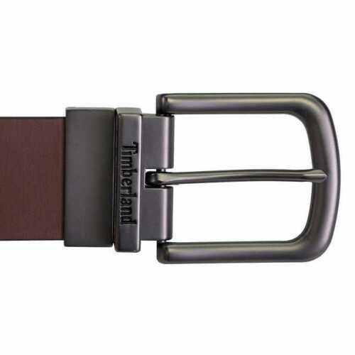 Timberland Mens Reversible Leather Belt Cut-to-fit (BLACK/BROWN, Size 32-48) NIB