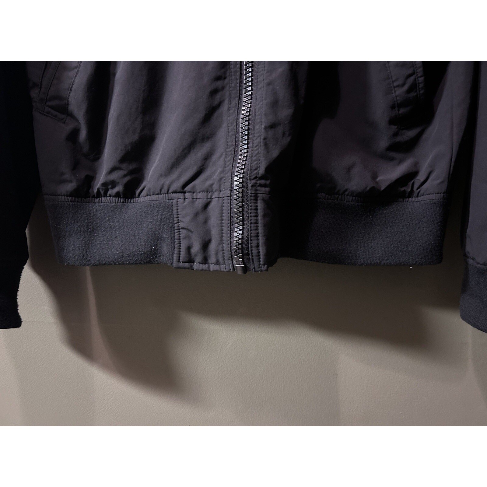 G-Star Raw Men’s Dark Black Meson Full Zip Track Jacket Cafe Racer Members Only